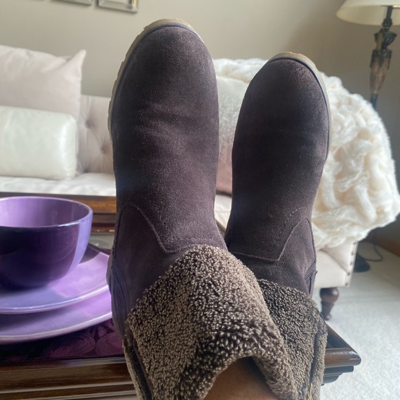 Tommy Hilfiger Brown Ankle Boots! Like New condition! COZY & WARM ❤️❤️❤️ - Picture 1 of 8